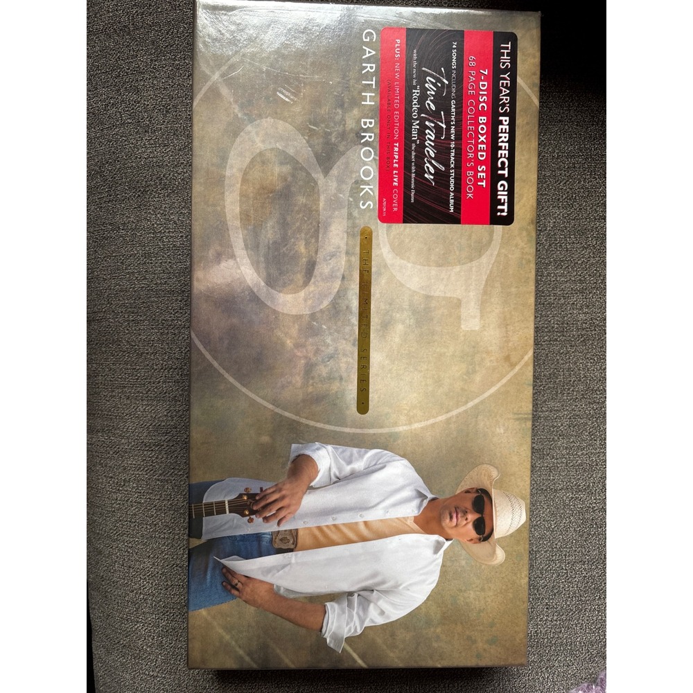 Garth Brooks The Limited Series 7-Disc Box Set Time Traveler Triple Live New